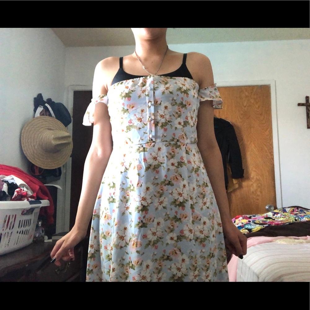 Floral long dress